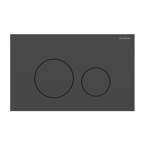 Plaque geberit sigma40 - plaque, acier