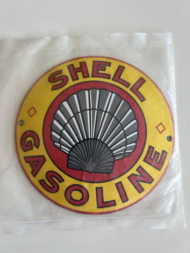 Plaque émaillée shell - plaque,