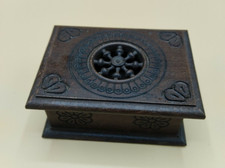 Boite Ancienne En Bois Decor Breton