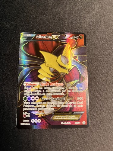 Carte pokémon giratina - carte, ex