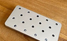 Plaque metal finition alu - metal,