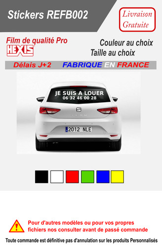 Sticker suis à vendre - , je