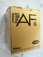 Boite Box pour Objectif NIKON  Af 28-80 MM F/3.3-5.6G