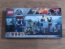 LEGO JURASSIC WORLD 75931 L'ATTAQUE DE L'AVANT-POSTE PAR LE DILOPHOSAURUS neuf