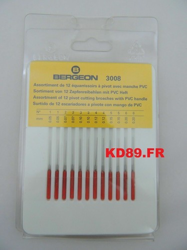 Bergeon 3008 assortiment 12 - 3008,