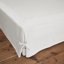 Cache sommier 140x190 cm Lin