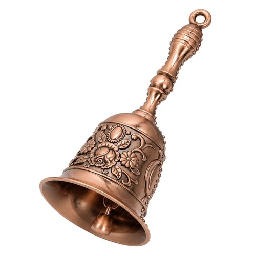 Cloche main métal cuivre - cloche, a