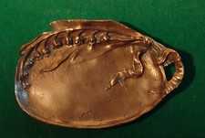 art nouveau vide poche bronze