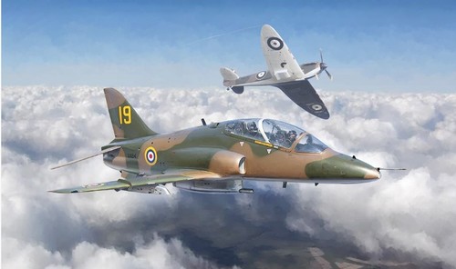Italeri avion hawk à - avion, t1