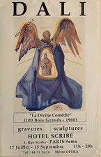 Affiche originale DALI 62X40