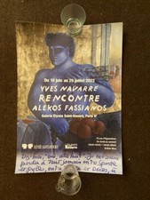Affiche Alekos FASSIANOS, Paris, 2022
