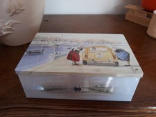 Boite en metal rectangulaire TBE