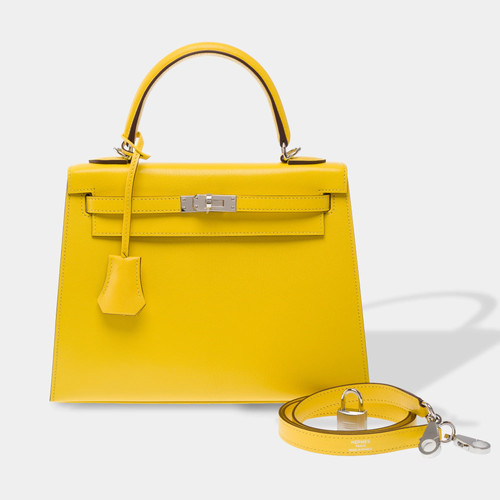 Sac hermes kelly - en, cuir