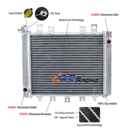 Aluminum radiator for - aluminum,