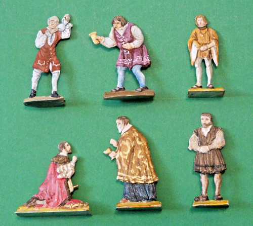 Plats étain zinnfiguren - d'étain,