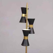 Lampadaire en laiton de style