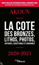 AKOUN la cote des Bronzes Litho Gravures Affiches Photos 2020-2021