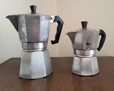 Bialetti Lot de deux cafetières italiennes en aluminium