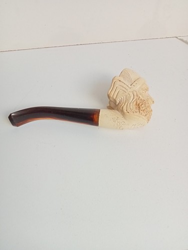 Pipe écume mer - en, ambre