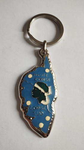 Porte clés emaillé - porte, de
