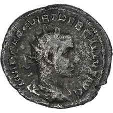 Trébonien Gallus, Antoninien, 252-253, Rome, Billon, S+, RIC:34a