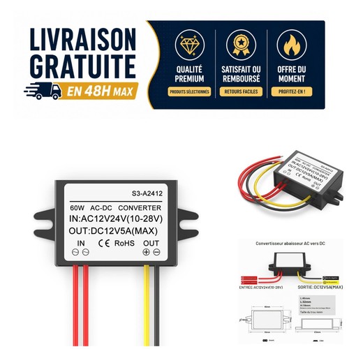 Convertisseur abaisseur - , ac
