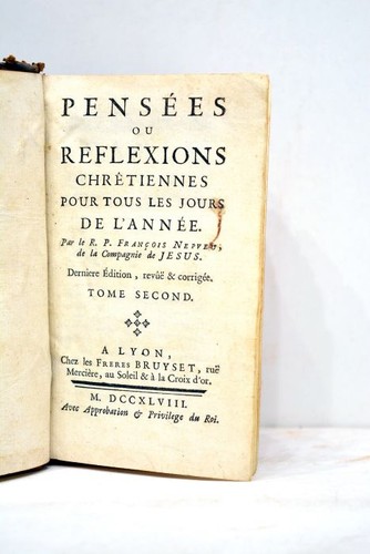 Livre ancien nepveu - ancien,