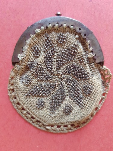 Bourse xixème broderie - bourse,
