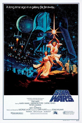Star wars affiche de cinéma - wars,