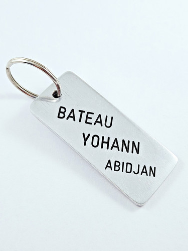 Porte cles bateau yohann - -,