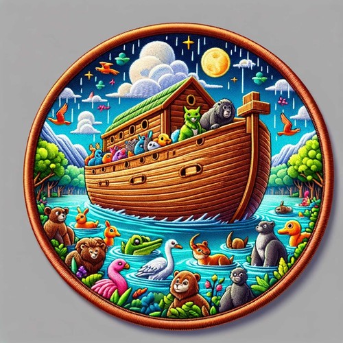 Bible stories patch - bible,