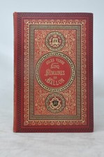 Jules Verne Edition Hetzel Cinq Semaines en Ballon Jules Verne  Initiales 
