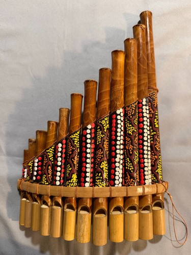 Handcrafted andean pan - andean, flute