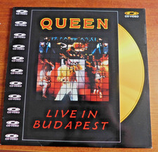 RARE Laserdisc  QUEEN  " Live