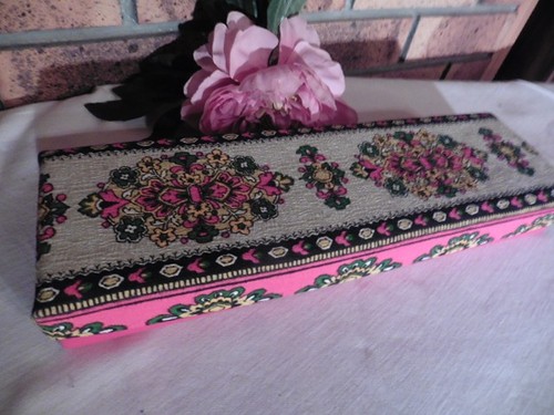 Boite gants ancienne - boite, a
