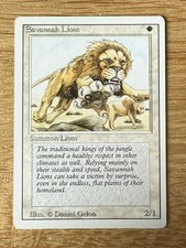 Mtg Revised — Savannah Lions — EX+