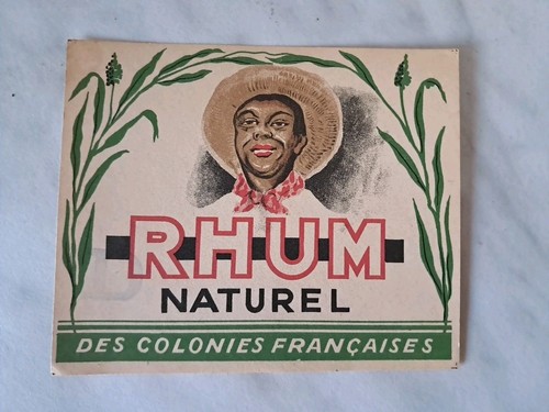 Ancienne etiquette rhum - ancienne,