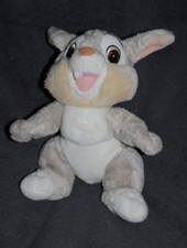 🍀Doudou Lapin DAMART Blanc Beige Panpan Peluche 24 / 30  Cm ETAT NEUF