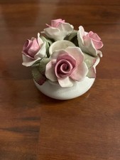 Bougeoir roses Royale Stafford