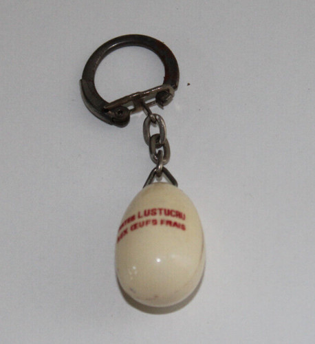 Porte cles publicitaire oeuf - cles,