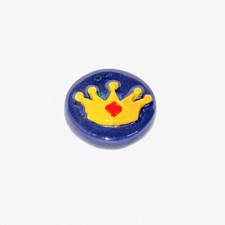 Fève plate - Couronne - Il