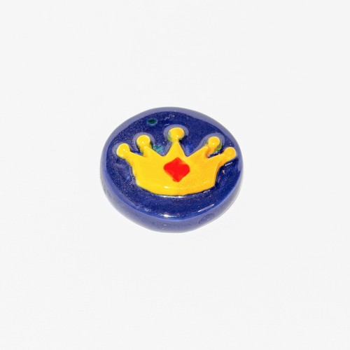 Fève plate couronne il - fève,