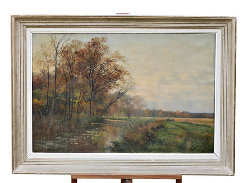 Pierre ernest ballue huile sur - pierre,