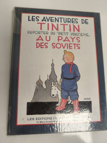 Tintin pays des soviets - bd,