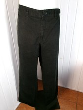 Pantalon droit toile coton