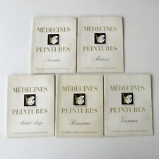 lot 5 livres Médecines