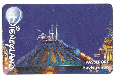 Rare passeport disney - passeport,