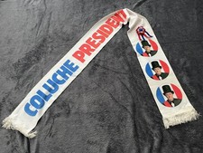 ECHARPE "COLUCHE PRESIDENT"  CHARLIE HEBDO.  RARE!!!