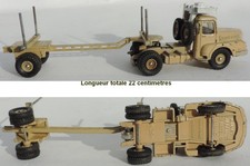 ✅  Ancien Camion DINKY SUPERTOYS TRACTEUR remorque UNIC SAHARIEN meccano 39