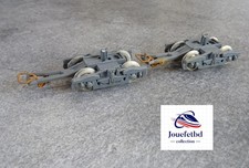 JOUEF HO 1/87  2 bogies type Y 24 clipsables GRIS roues métal (3pts)